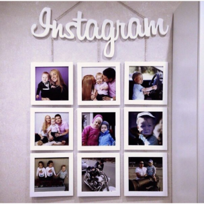 Фоторамка "Instagram" на 9 фото