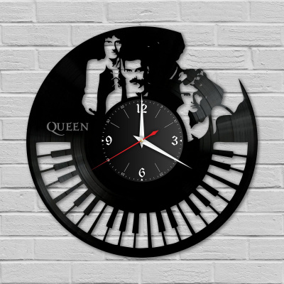 Часы настенные "группа Queen" из винила, №4
