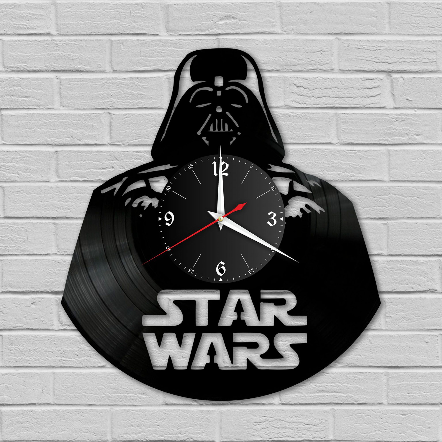 Часы настенные "Звездные Войны (Star Wars)" из винила, №5 VC-10328