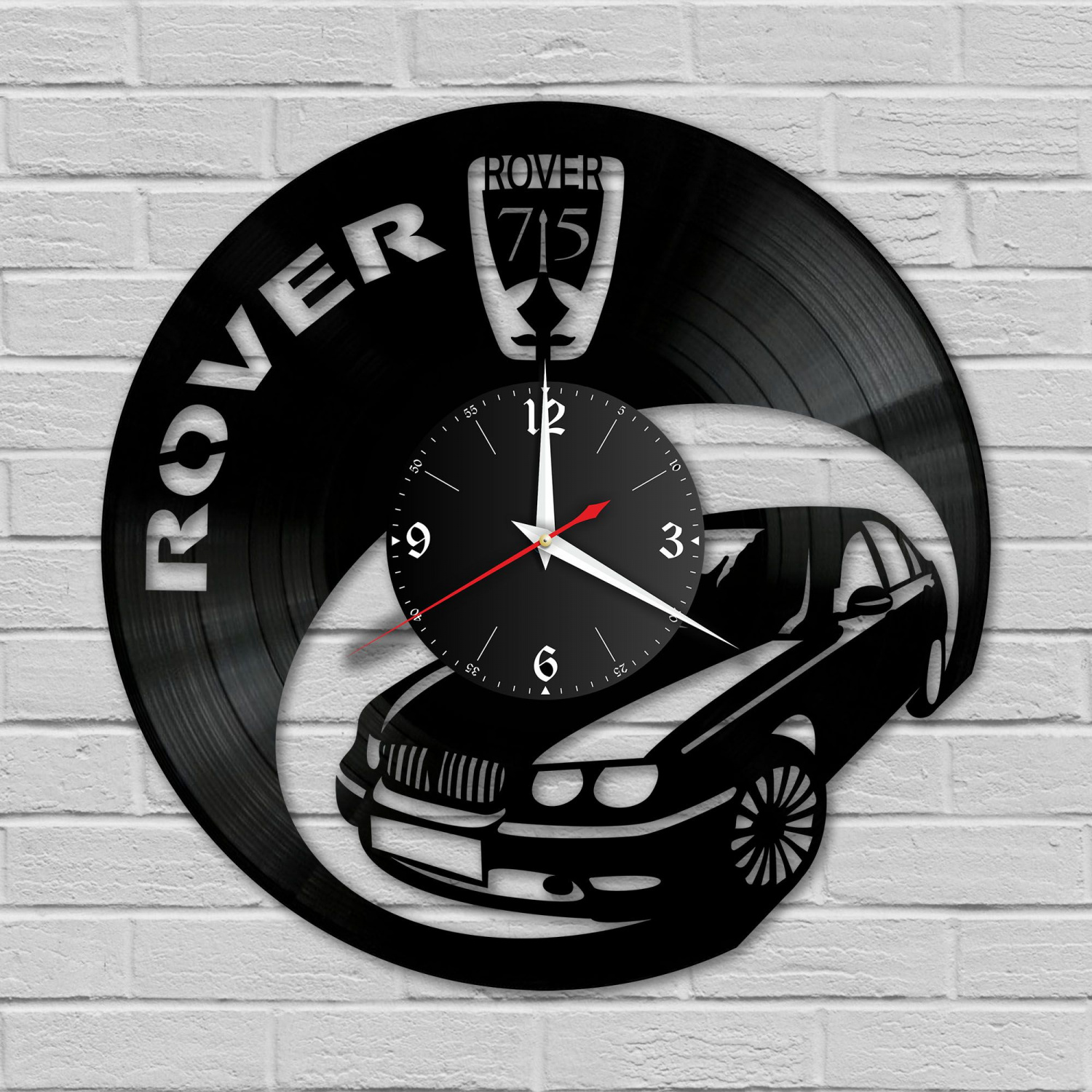 Часы настенные "Rover 75" из винила, №1 VC-10829
