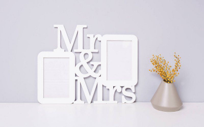 Фоторамка "Mr & Mrs"
