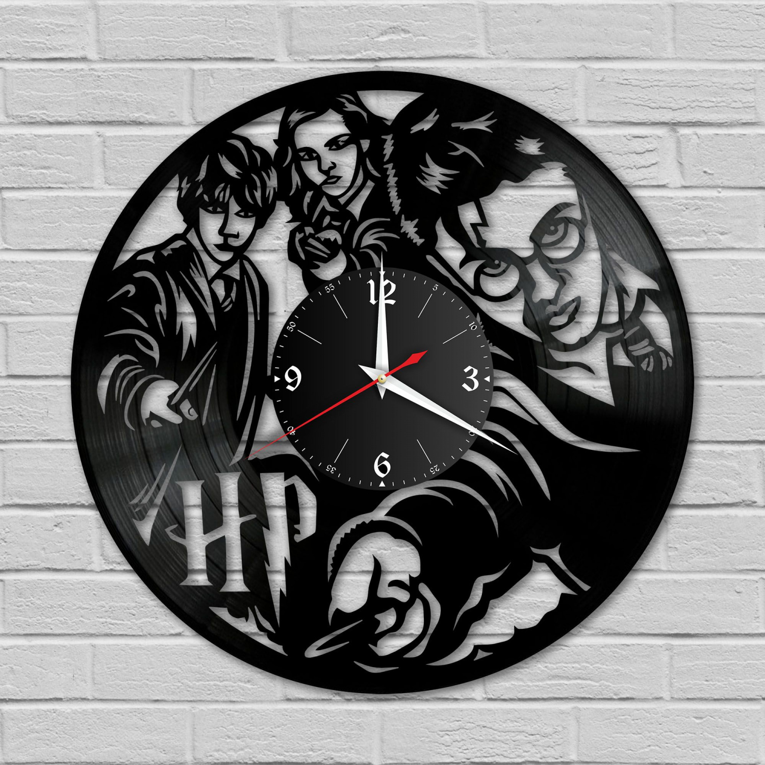 Часы настенные "Гарри Поттер" из винила, №1 VC-10356