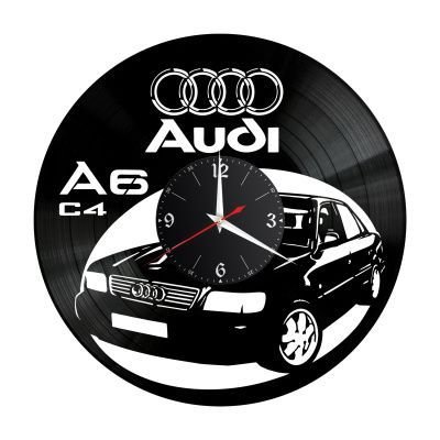 Часы настенные "Ауди A6 C4 (Audi)" из винила, №8