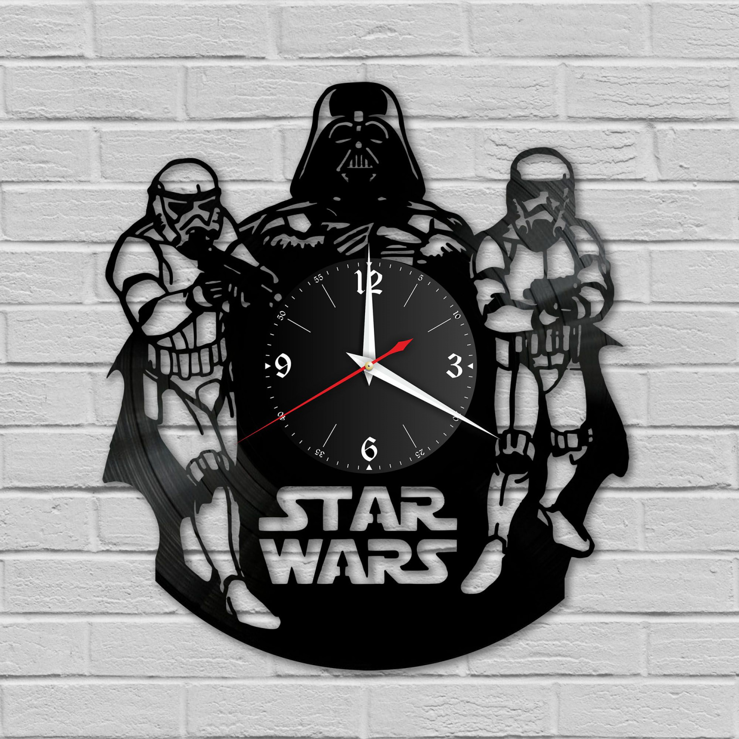 Часы настенные "Звездные Войны (Star Wars)" из винила, №4 VC-10327