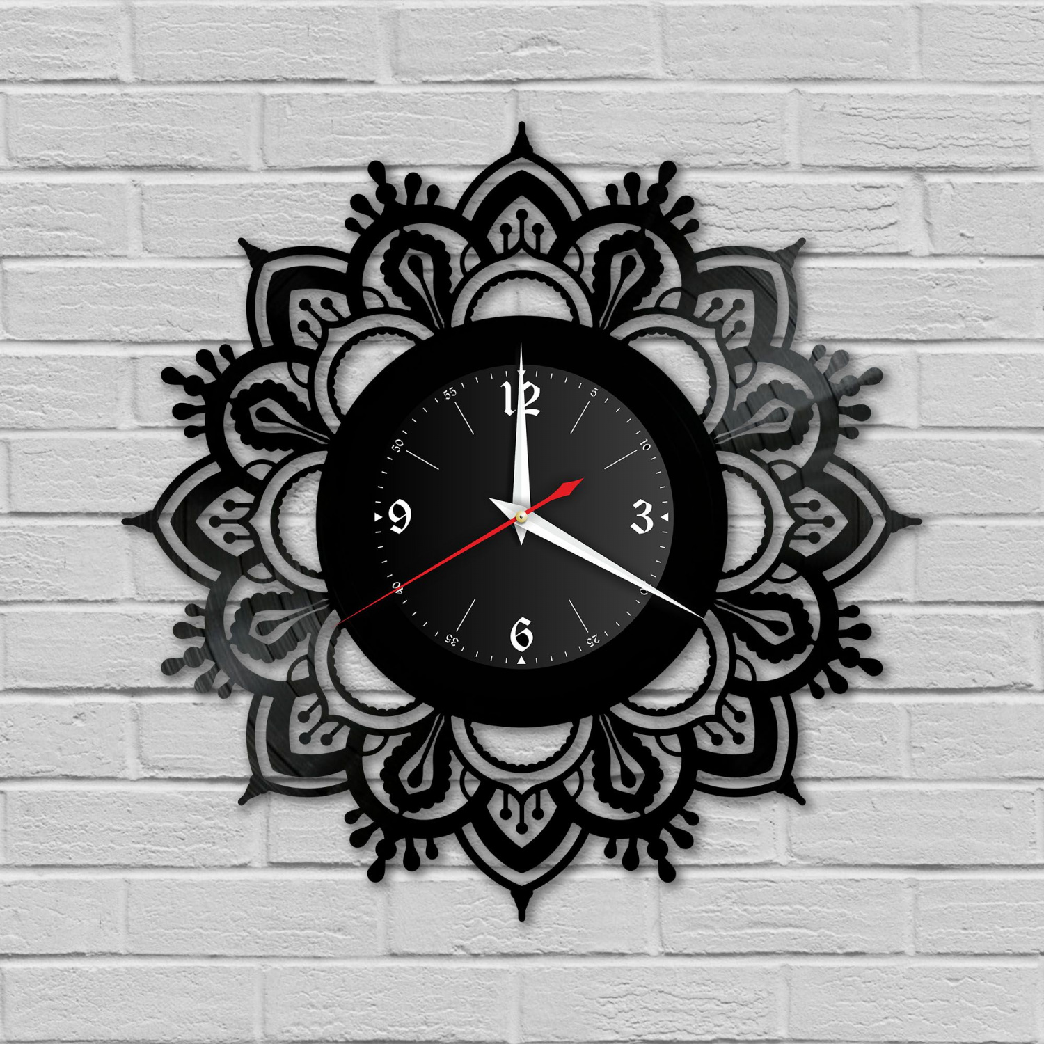 Часы настенные "Декор" из винила, №3 VC-10928