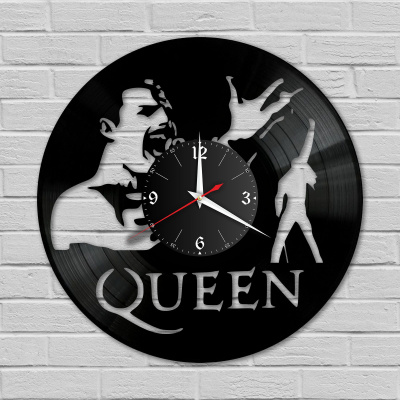 Часы настенные "группа Queen" из винила, №6