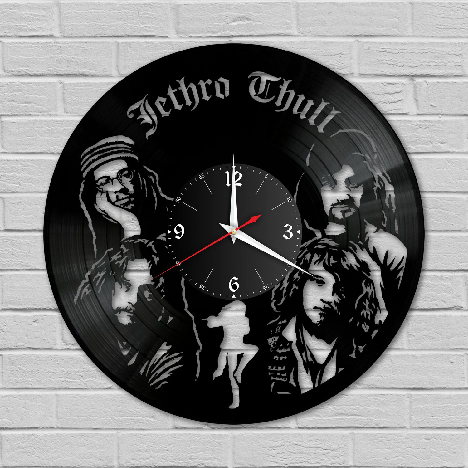 Часы настенные "группа Jethro Tull" из винила, №1 VC-10102