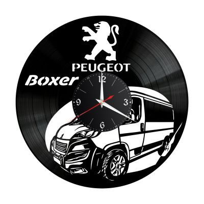 Часы настенные "Пежо Boxer (Peugeot)" из винила, №3