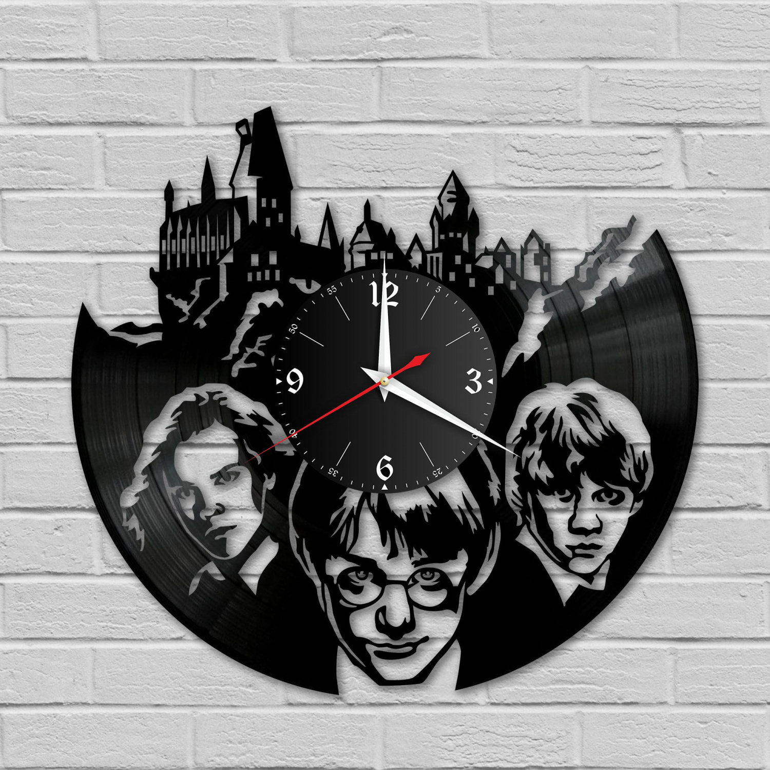 Часы настенные "Гарри Поттер" из винила, №4 VC-10359