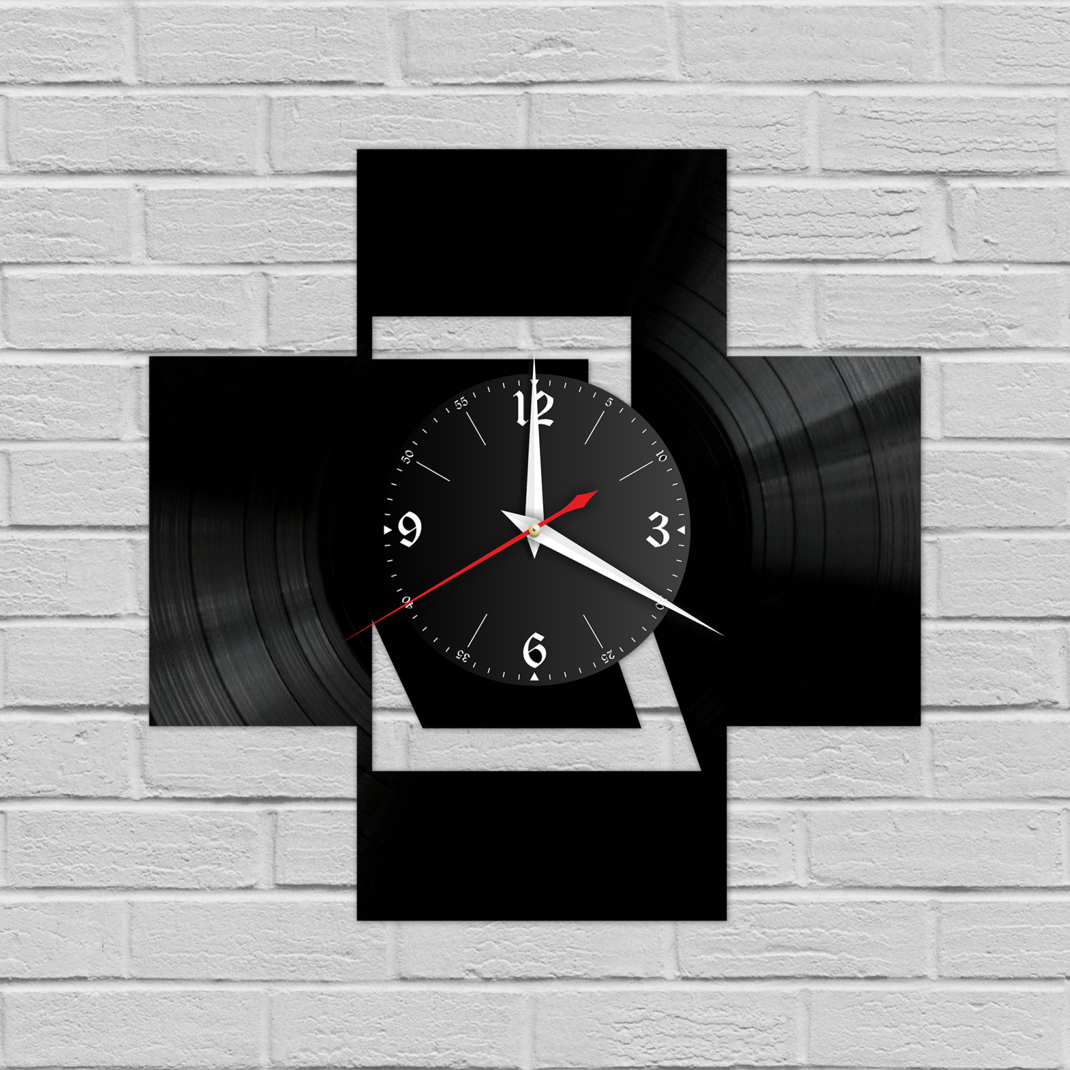 Часы настенные "Группа Rammstein" из винила, №R1 VC-12118