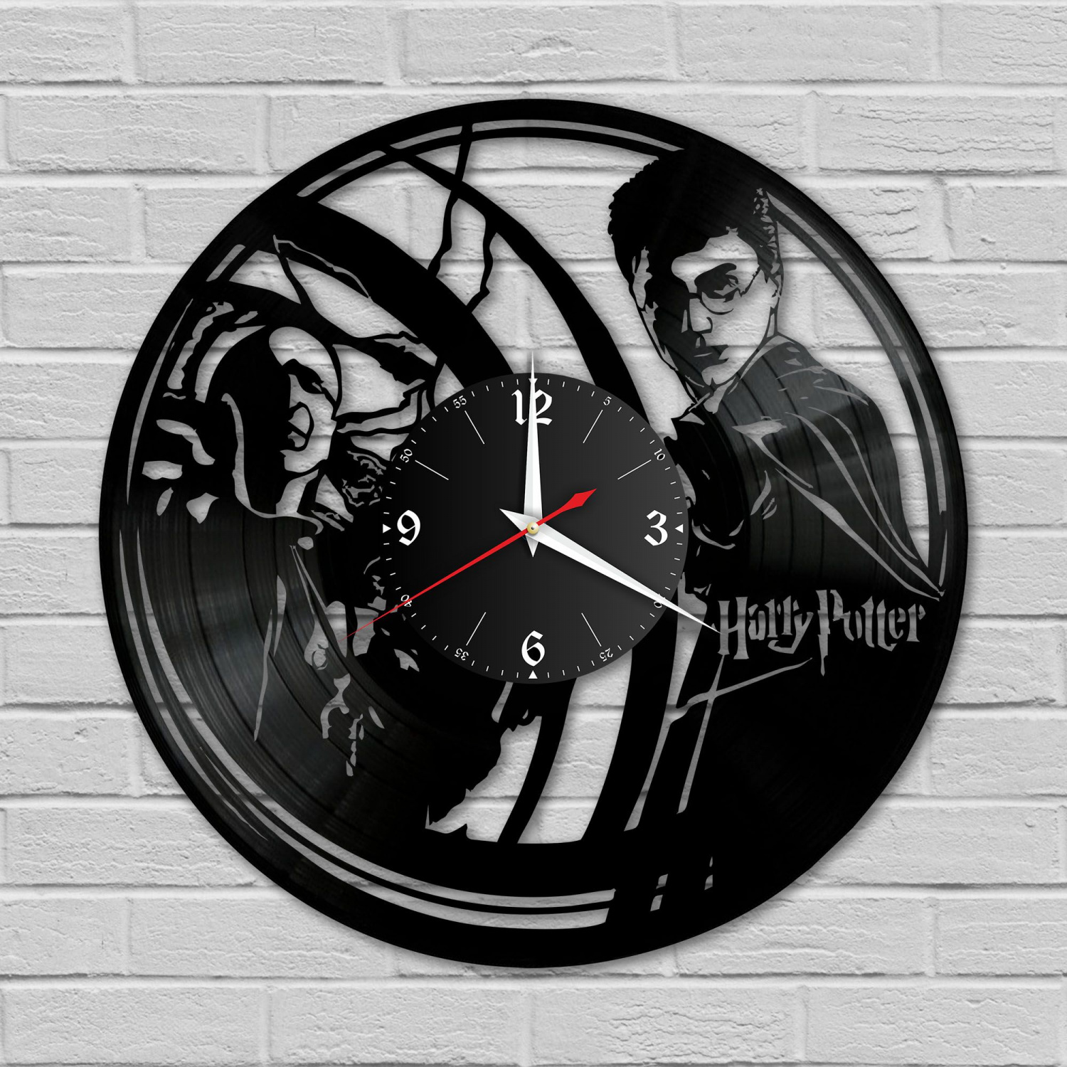 Часы настенные "Гарри Поттер" из винила, №7 VC-10925