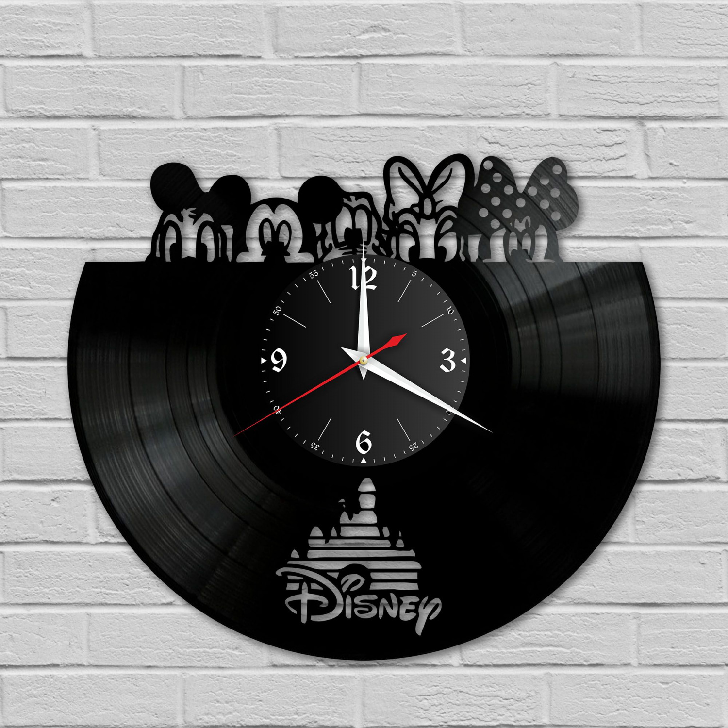 Часы настенные "Дисней (Disney)" из винила, №2 VC-10932