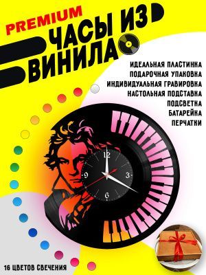 Часы с подсветкой Людвиг ван Бетховен