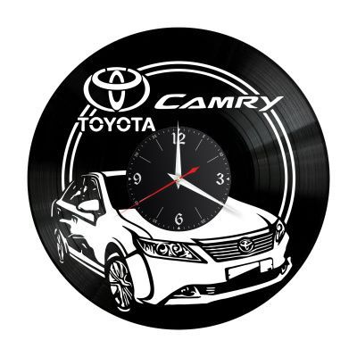 Часы настенные "Тойота Camry (Toyota)" из винила, №5