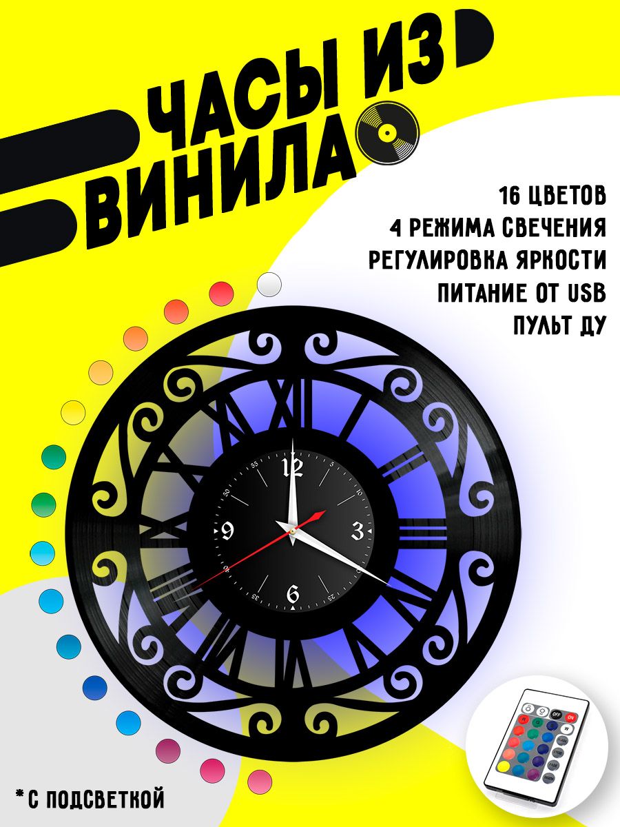 Часы с подсветкой Цифры / время VC-10778-PREM