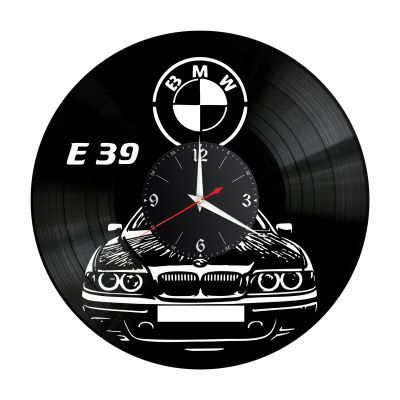 Часы настенные "БМВ (BMW E39)" из винила, №9