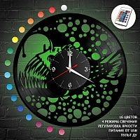 Часы с подсветкой "В поисках Немо" из винила, №1