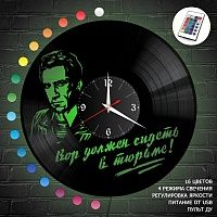 Часы с подсветкой "Владимир Высоцкий (Место встречи изменить нельзя).png" из винила, №9