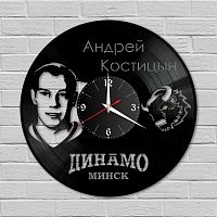 Часы настенные "Динамо (А.Костицын)" из винила, №1